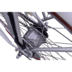 Benelli Classica LX Electric City Bike with 250W Motor and Vintage Style - White