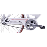 Benelli Classica LX Electric City Bike with 250W Motor and Vintage Style - White