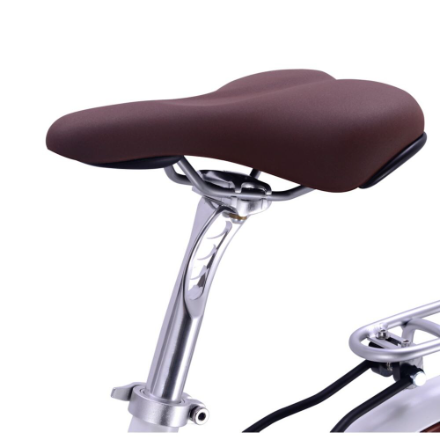 Benelli Classica LX Electric City Bike with 250W Motor and Vintage Style - White