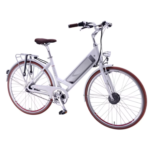 Benelli Classica LX Electric City Bike with 250W Motor and Vintage Style - White