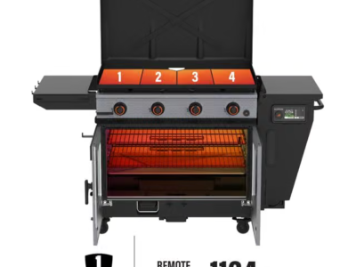 Blackstone 36inch Bronco Series Griddle and Vertical Pellet Smoker Combo1.webp