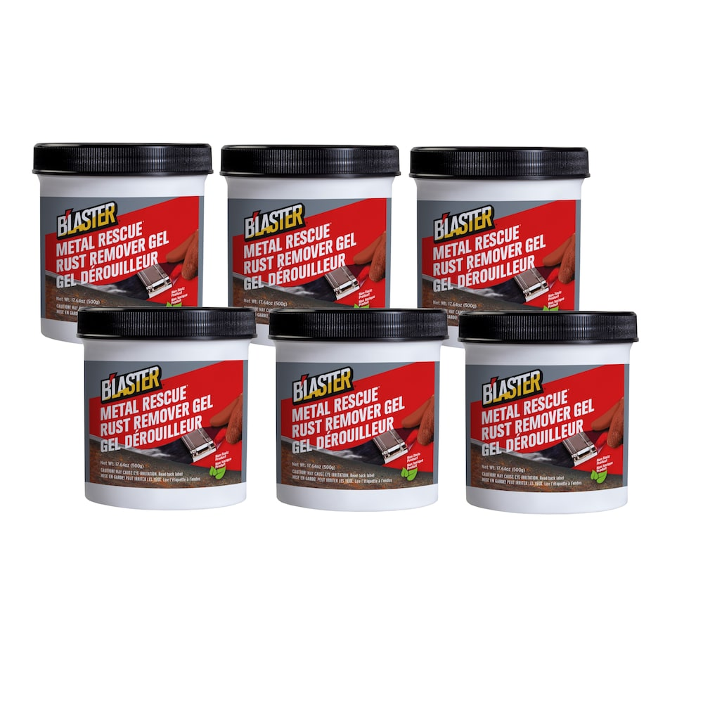 B'laster Metal Rescue Rust Remover Gel - 500g - 6pk1