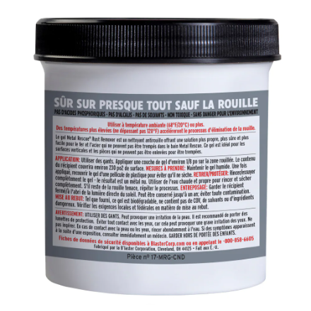 B'laster Metal Rescue Rust Remover Gel - 500g - 6pk1