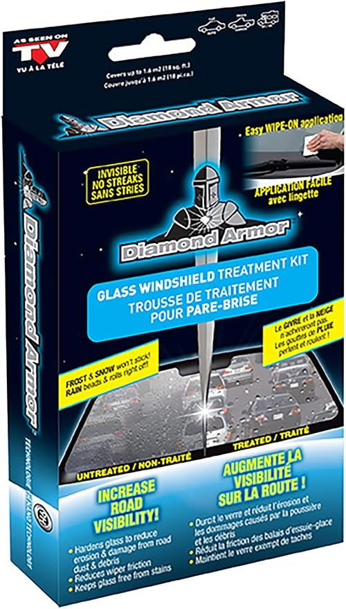 Diamond Armor Glass Windshield Treatment Kit