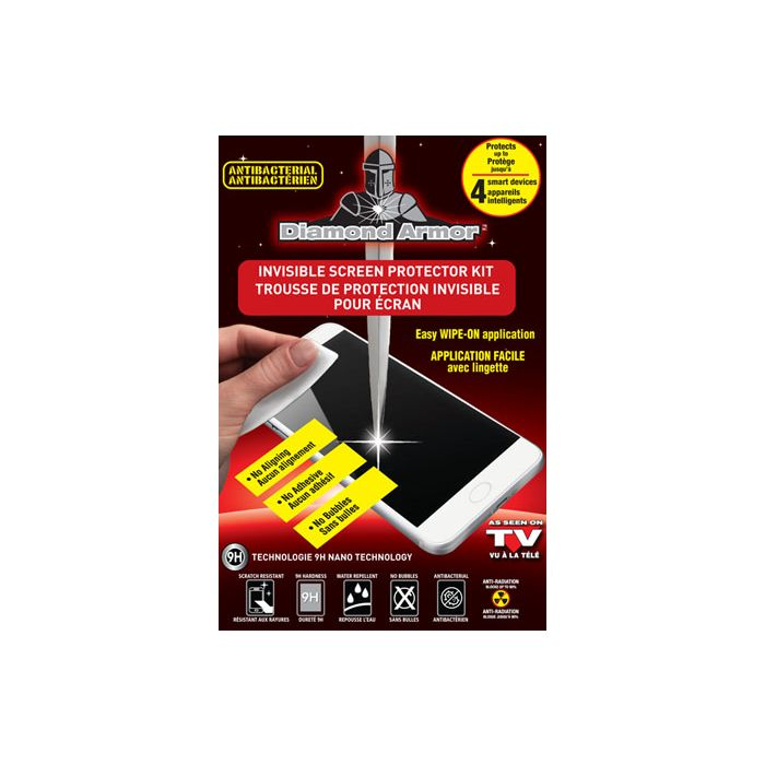 Diamond Armor Invisible Screen Protector Kit