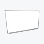 Luxor Wall-Mounted Magnetic Whiteboard with Aluminum Frame and Marker Tray - 72 x 40